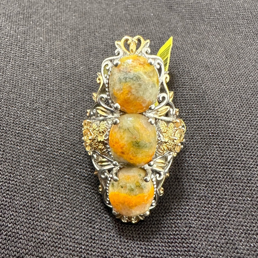 STS 925 Sterling Gemstone Ring